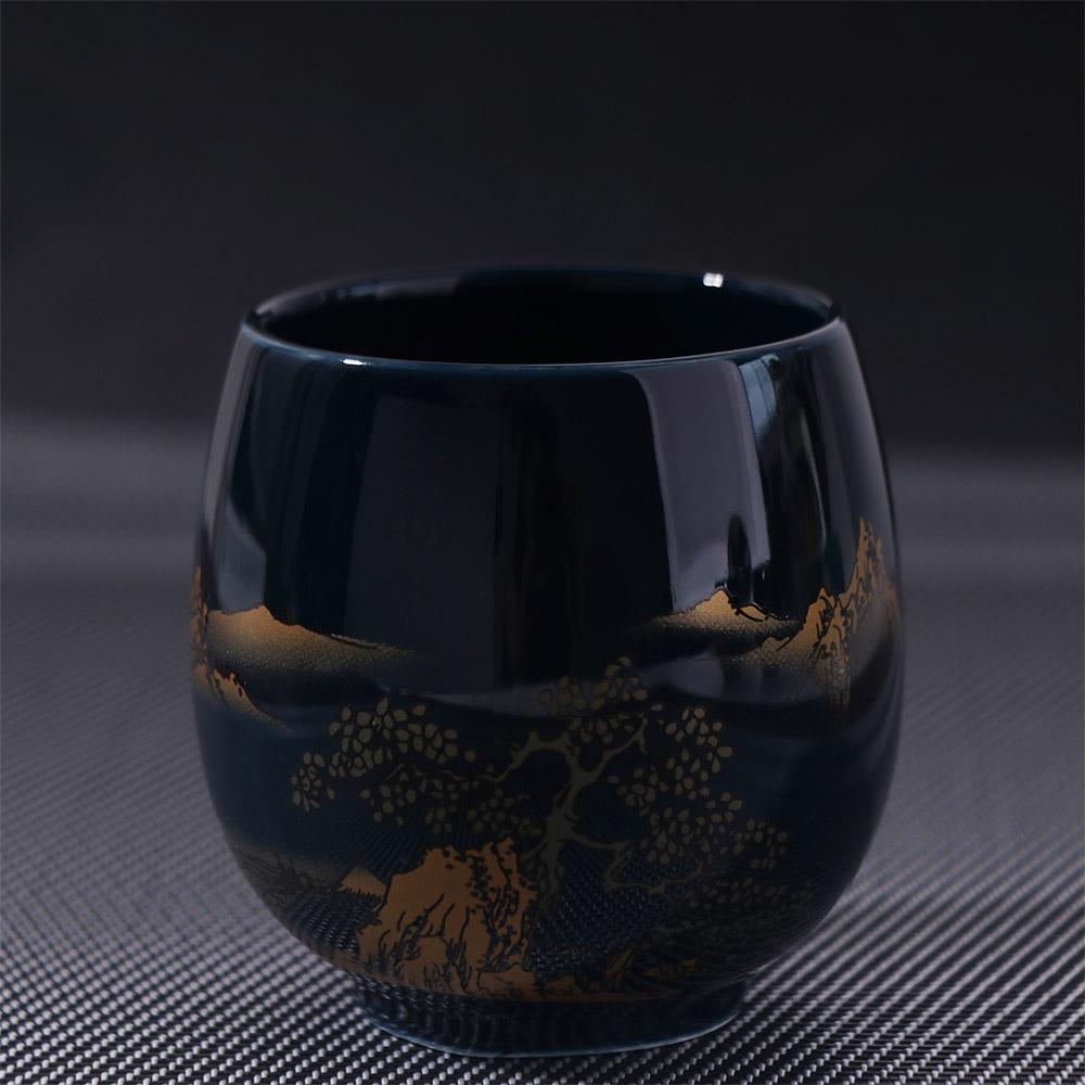 2pcs Retro Simple Master Mug Japanese-style Kung Fu Tea Cup Household Ceramic Teacup Office