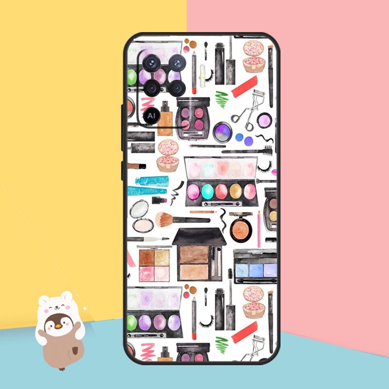 

Косметический лак для ногтей, чехол для телефона для OPPO A15 A16 A5S A5 A9 A31 A53 A53S A52 A72 A83 A91 A93 A54 A74 A94, чехол OPPO A5S