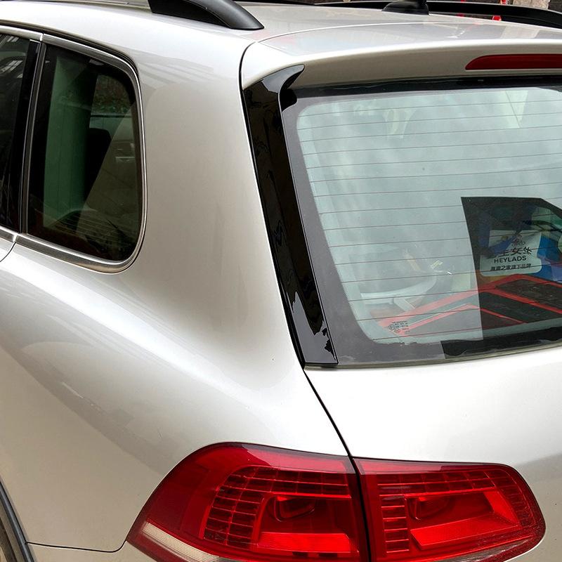 For Volkswagen Touareg 2011-2017 Car Window Trim Lip Spoiler Side Wing Spoiler Car Sticker Decoration Modification Accessories