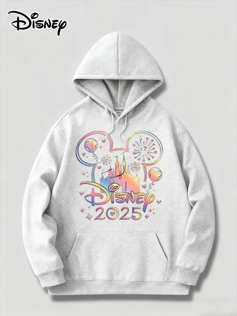 Disney Trip 2025 Fall/Winter Hoodies Disney Family Vacation 2025 Pullover Disneyland Trip Tops Unisex Adults &Children Hoodies