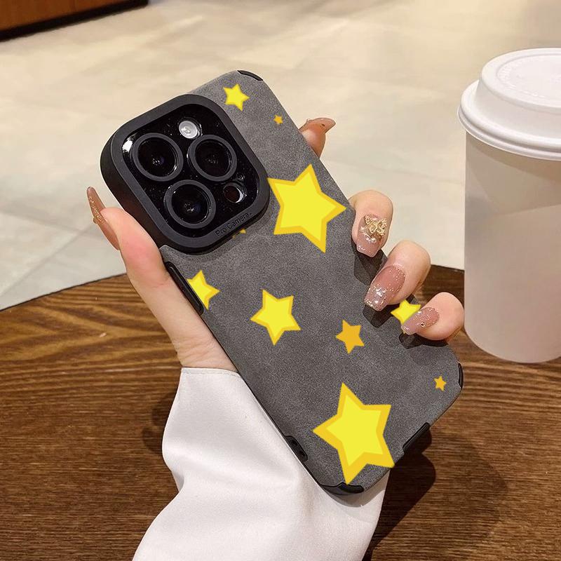

Phone Case For iPhone Air 17 16 15 14 Plus 13 Mini 12 11 Pro Max XS XR X 16E Creative And Fun Meteor Pattern Faux Leather Cover iPhone XR