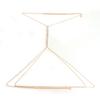Minimalist Geometric Metal Body Chain With Water Diamond For Fashion Casual Wear
