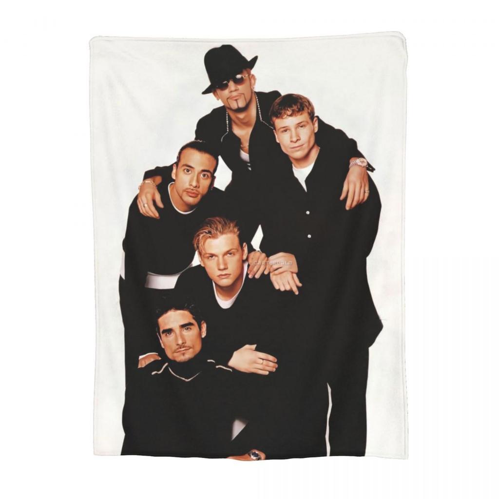 BSB Backstreet Boys Coperta Flanella Divano Coperta da Lancio Traspirante per Divano Letti Ufficio Coperte Copriletto Trapunta
