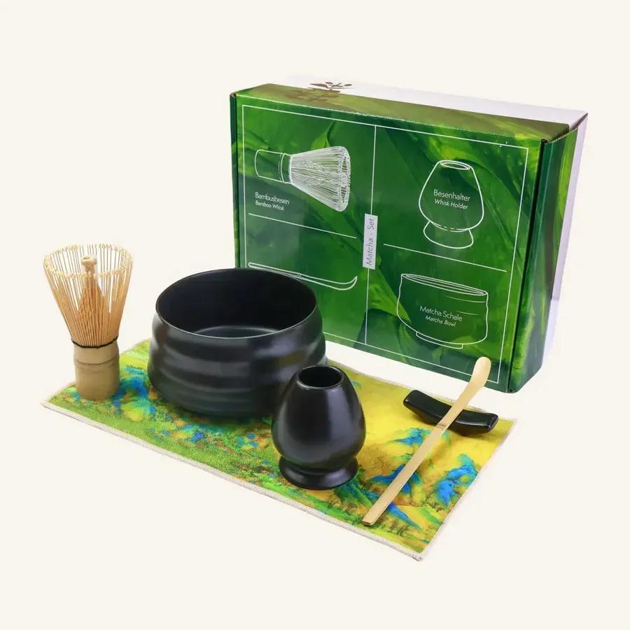 4/7pcs Japanese Style Tea Ceremony Tool Set Matcha Whisk Training Utensils Tea Brewing Kit Complete With Cleaning Grooming Tools