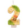 Bee Digital Candle Super Sequin Birthday Cake Plugin Festive Atmosphere Color Matching Candle