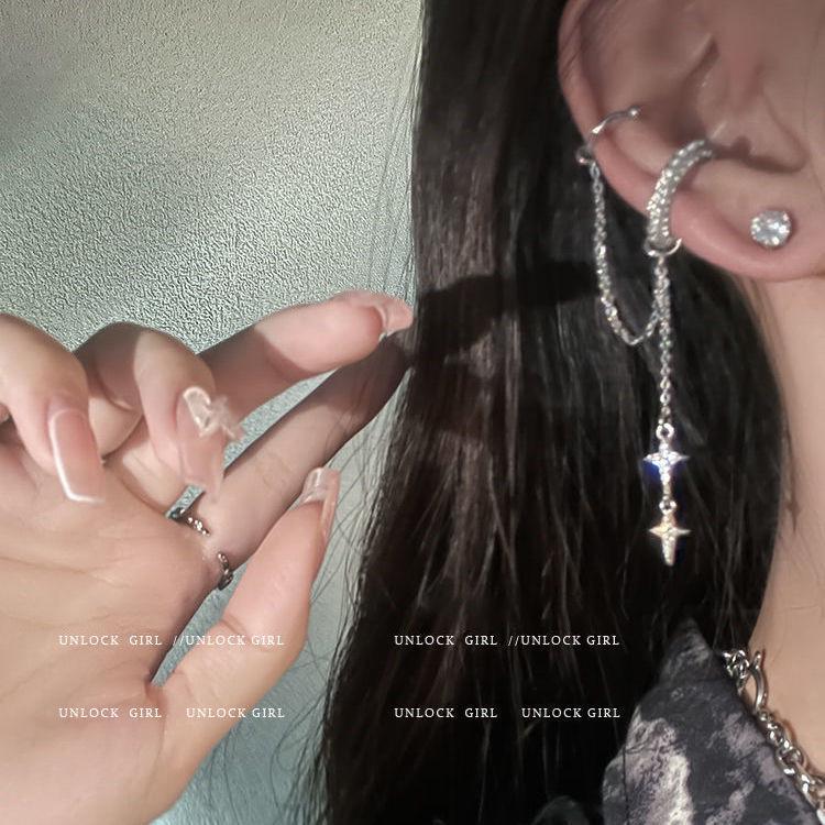 Women's Tassel Ear Clips: No-Piercing, Unique, Elegant, and Stylish Earrings