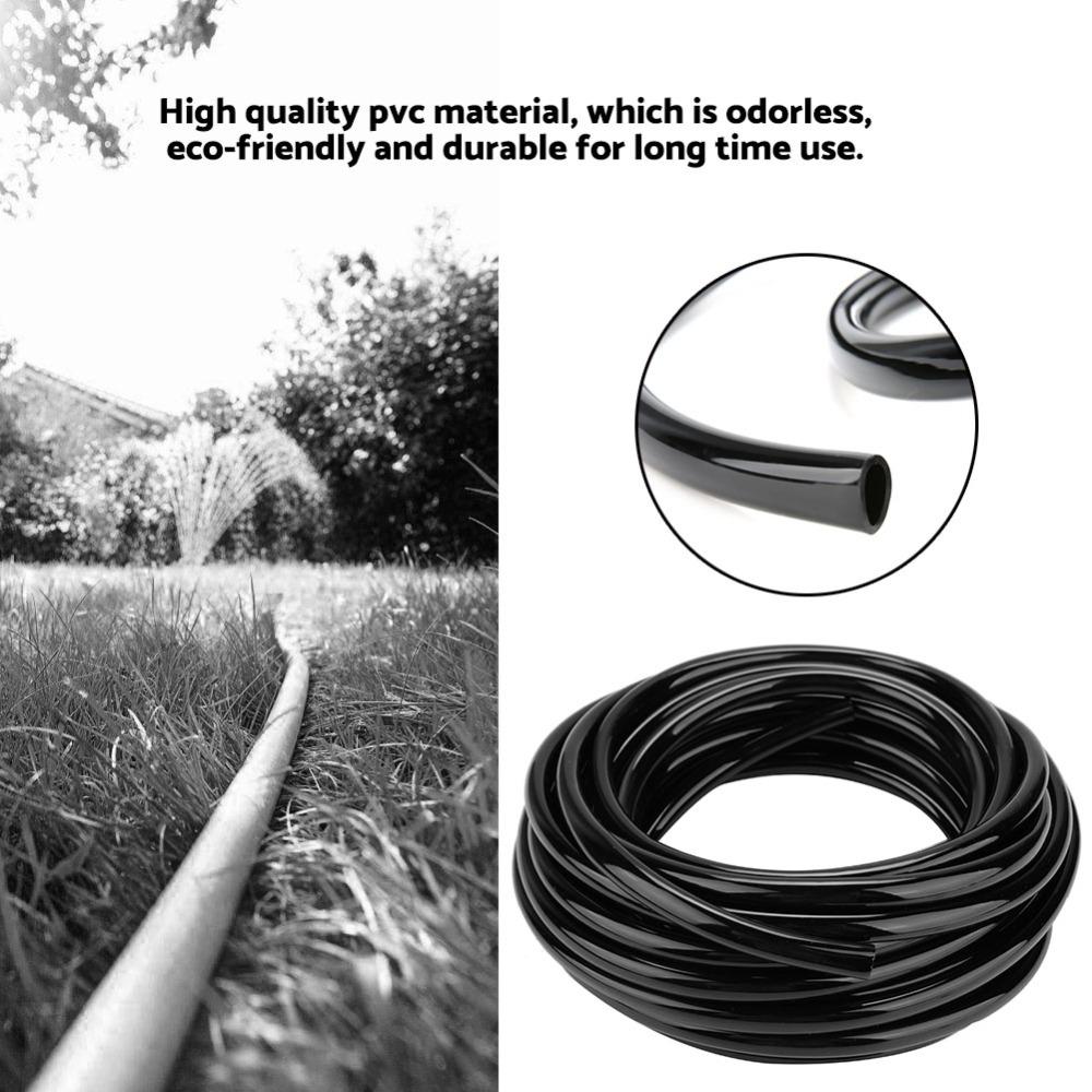 8/11mm Water Irrigation Hose Flexible PVC Irrigation Hose Thick 100ft Garden Watering Tube
