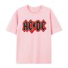 2025 ACDC Rock American Street Hip-hop Punk Vintage Bumbac Imprimat Mânecă Scurtă Tricou Negru Tricou Calitate Înaltă