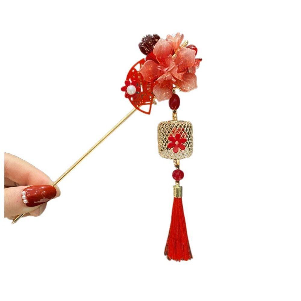 Classic Chinese Headwear Vintage Hanfu Hairpin Hair Ornaments Pendant Hair Stick Women