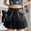 Spicy Girl Y2K Belt PU Leather Punk Waistband Trend Wing Rivet Belt  Cosplay Accessories