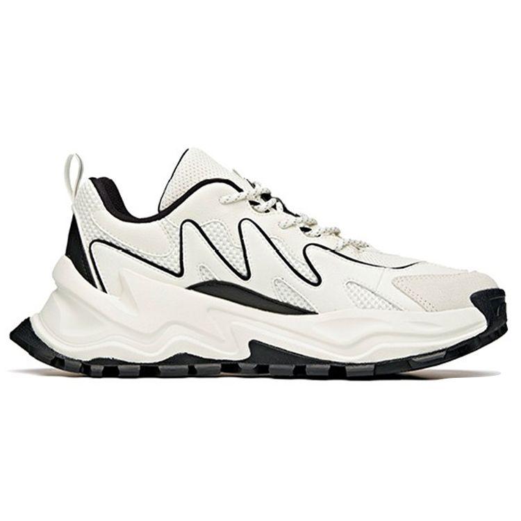 Anta 982 Retro Low Casual Shoes Men Black White 912118886-2
