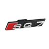 3D ABS Car Front Grille Emblem Sticker Decorative Accessories SQ Badge For 4EIY SQ3 SQ5 SQ7 SQ8 Logo Auto Styling Modification