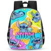 Stitch Peripheral Anime Backpack Men'S And Women'S School Bags