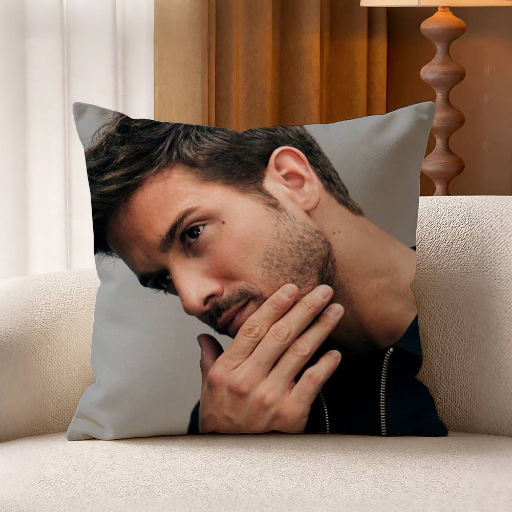 PPablo Alboran Singer Solamente tu Pillow Case Pattern Printed Pillowcase For Living Room Sofa Cushion Cover
