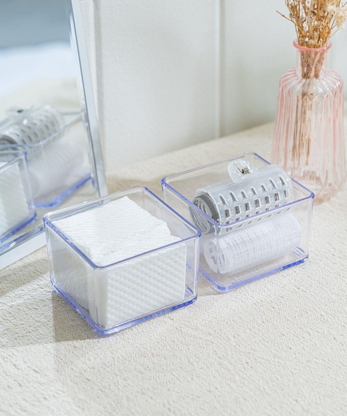 Crystal Cosmetic Organizer No. 1 4-Piece Set