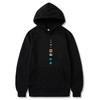 New 2026 Solar System Planet Starry Sky Men's and Women's Hooded Sweater Sweater One Piece