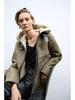 Women's Autumn/Winter Hooded Double-Sided Cotton Jacket - European & American French Style.