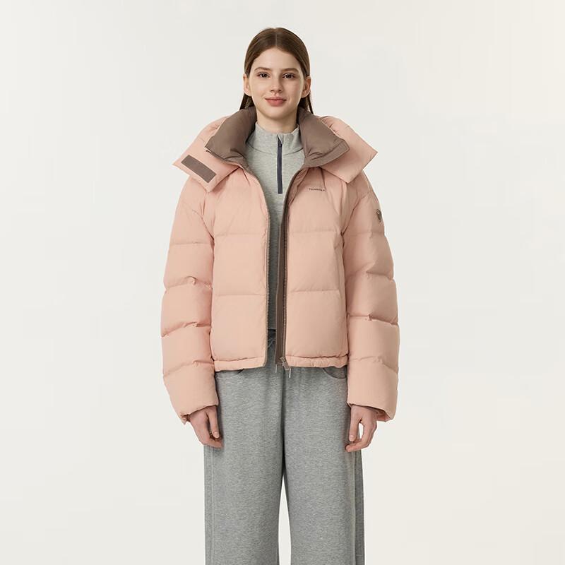 Tambour Women's TB5530328D Puffy Down Jacket with Detachable Hood