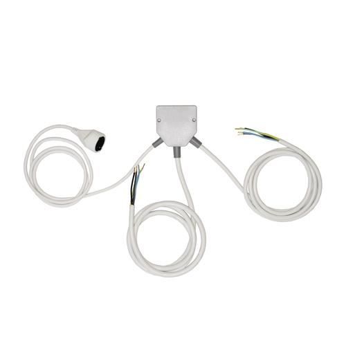 Küchenanschlussverteiler (splitter) für elektrische geräte xavax 11199