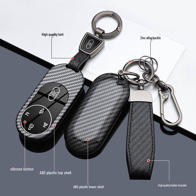 LUXEED Zhijie R7 Key Case for Model S7 & V9, NFC Card Holder & Car Protective Shell