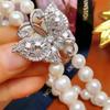 Cultured Pearl Versatile Sweater Chain Necklace - Exquisite Fashion Accessory for Elegant Looks