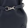 Kitamura Daily Use Cowhide Leather Handbag Y-1424 Dark Blue with White Stitching [Navy] 10901