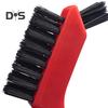 6Pcs/Set Narrow Space Wire Brush Set Ergonomic Long Handle Bristle Cleaning Brush Kitchen Bathroom Garage Tool