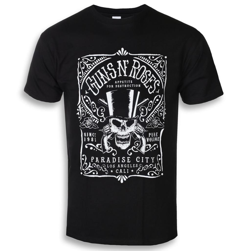 Yk Sale Guns N Roses Graphic Cotton Tshirt Unisex Summer Short Sleeve Fashion Brand Tee Luxury Casual Vintage Tees