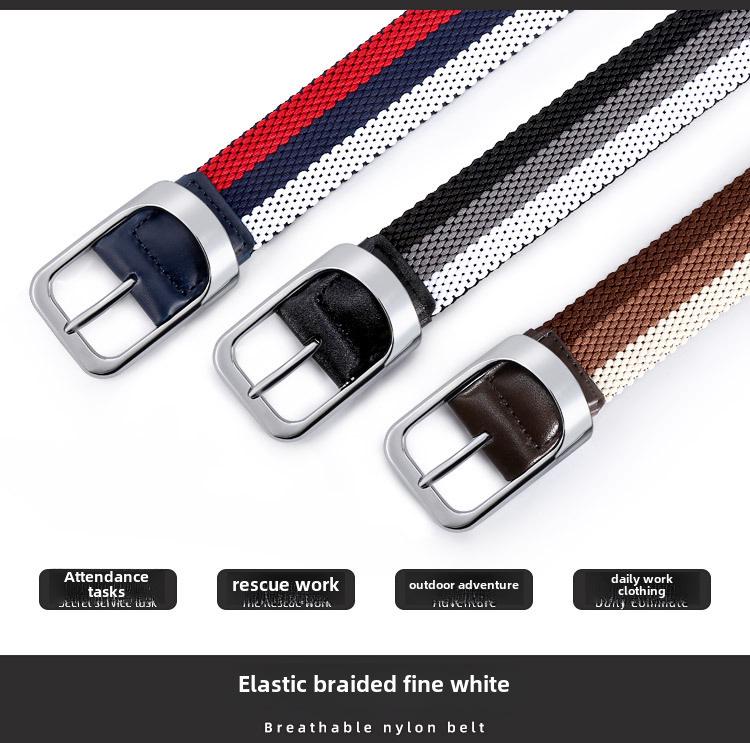 2020 Unisex Elastic Braided Belt - Versatile, Comfortable, Hot Summer Style