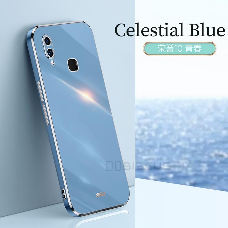 Luxury Plating Case For Huawei P Smart 2019 Honor 10 Lite HRY-AL01 HRY-LX1 HRY-LX2 POT-LX1 Soft Silicone Funda Capa Coque