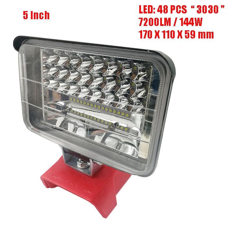 Światło robocze LED na zewnątrz do nauki CCT 5500-6000K