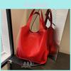 Minimalist Pu Bag With Top Zipper For Daily Women Large Capacity