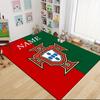 Custom Name Portugal's National Emblem Carpet Rug Customizable Soft Washable Anti-Slip Home Living Room Sofa Mats Personalized Rug. 0909251