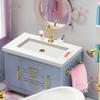Dollhouse Mini Bathroom Hair Dryer & Comb Set - BJD Simulation Accessories