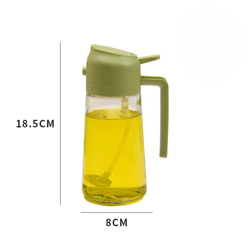 Portable Olive Oil Sprayer and Pourer Kitchen Oil Bottle for Cooking, BBQ, Air Fryers, Baking, Salads 1PC