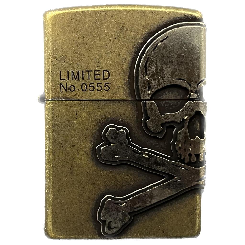 Zippo Lighter Skull Limited Edition Design LTD 2BB-SKULL