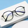 Women Luxury Design Finished Myopia Glasses Men Ultralight Transparent Nearsighted Eyewear Polygonal Blue Light Blocking Glasses