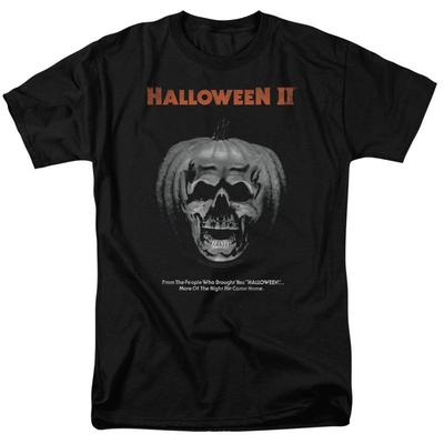 Halloween 2 Citrouille Affiche 1981 Film sous licence T-shirt Adulte