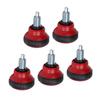 5Pcs Fitness Adjustment Knob Quick Release Spring Pull Pin Knob Replacement Part for Fitness Equipment Exercise Bike