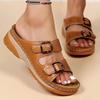Fashion Women Shoes Sandals Summer Platform Women's Shoes Slip On Sandals For Women Wedge Walking Shoes Casual Female Slipper Footwear