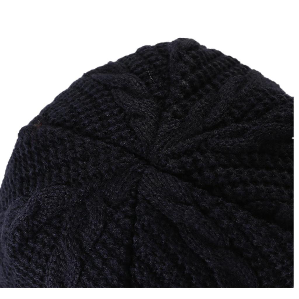 Damska zimowa smażona pasta Twist jednoczęściowa wełniana ochrona uszu oraz dziergany sweter z czapką szalik