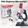 Children's Educational Microscope Toy For Science Discovery High Definition Simulated Biological Experiments Plastic Material