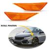 Pair Amber LED Side Lamp Turn Marker Signal Light fits for Honda Civic 2016-