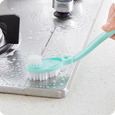 Double Long Handle Shoe Brush Cleaner Brushes Washing Toilet Lavabo Pot Dishes Cleaning Tools