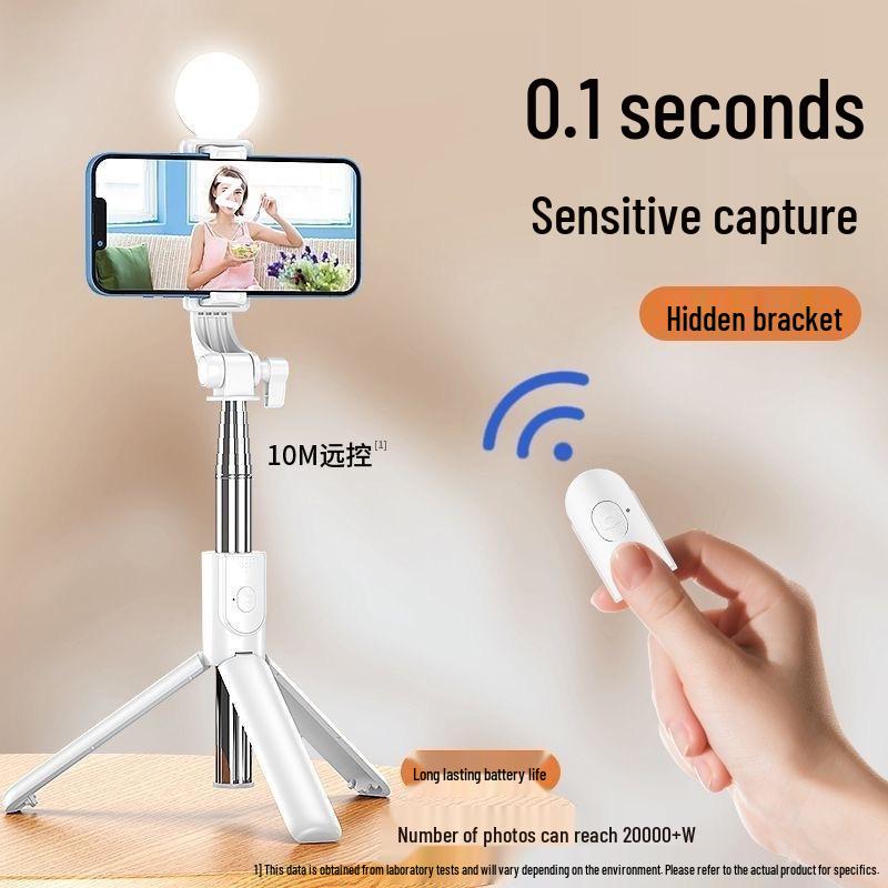 Bluetooth Selfie Stick Tripod: Portable, Multifunctional Phone Holder