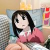 pc Anime AAzumanga DDaioh Pillow Case Fashion Square Pillowcase Bedroom Sofa Room Ins Decoration Leisure