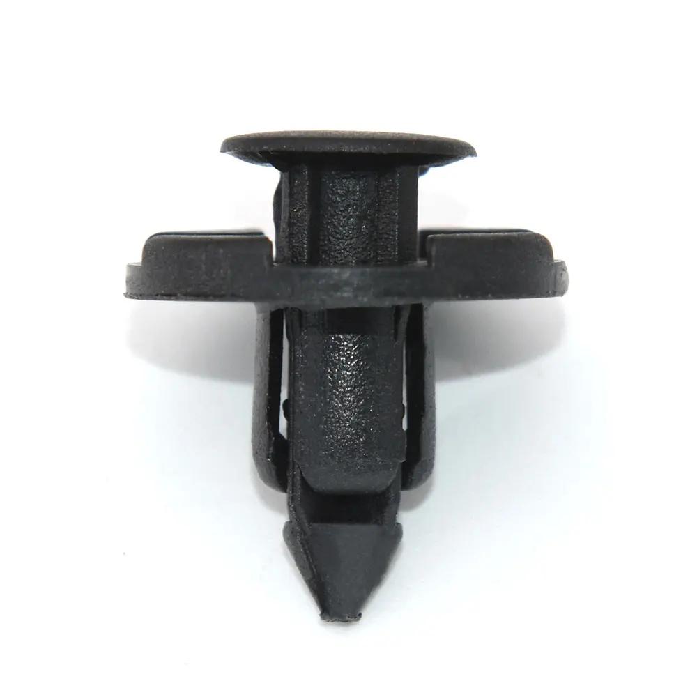 50Pcs/Set Auto Bumper Fender Push 8mm Rivet Retainer Plastic Car Fastener Clip for Universal Car Rivet Fasteners Custom