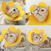 Flower Shaped Dog Protective Collar Anti-Bite After Surgery Cat Elizabethan Collar Wound Healing Adjustable Pet Accessories Cat