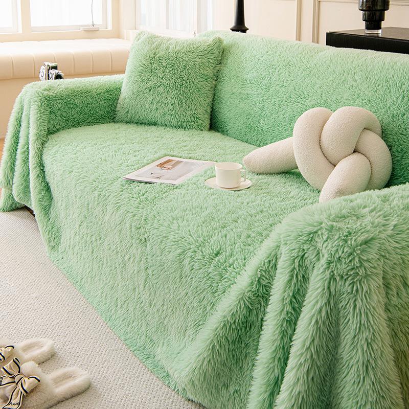INS French Plush Sofa Towel Living Room All-Inclusive Universal Sofa Cover Cloth Dust Cover Cover Blanket Blanket