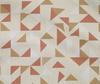 oneOone Cotton Flex Beige Stoff Geometrischer Nähstoff Meterware Bedruckt DIY Kleidung Nähzubehör 40 Zoll